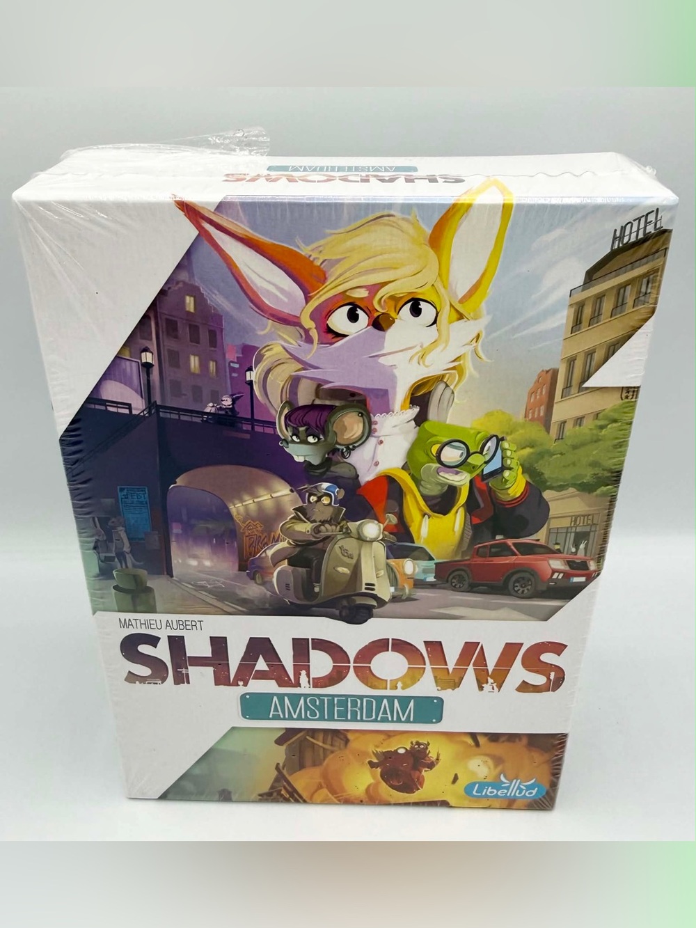 Mathieu Aubert Shadows: Amsterdam Board Game Crime Investigation Competition